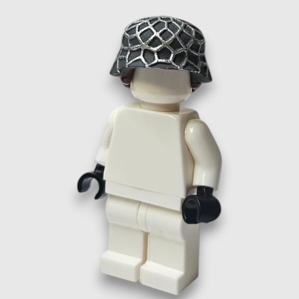 Casque Tactique Stahlhelm (Filet de Camouflage & Cheveux Sculptés)