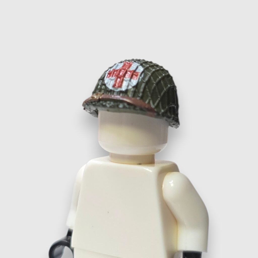 Casque M1 Médecin avec Filet (Finition Main)